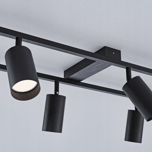 Lampă spot 6xGU10/30W/230V, neagră