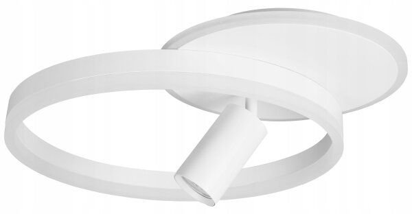 Plafonieră LED/38W/230V + 1xGU10/30W, alb