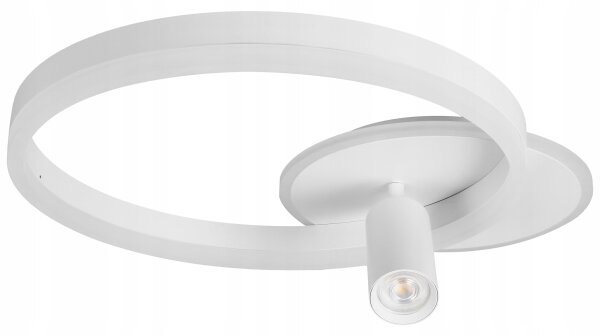 Plafonieră LED/38W/230V + 1xGU10/30W, alb