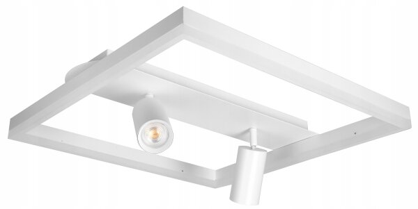 Plafonieră LED/38W/230V + 2xGU10/30W alb