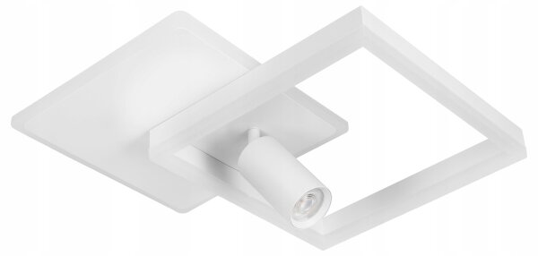 Plafonieră LED/38W/230V + 1xGU10/30W albă