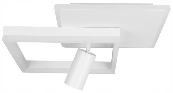 Plafonieră LED/38W/230V + 1xGU10/30W albă