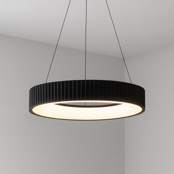 Lustră LED dimabilă pe cablu LED/75W/230V 3000-6500K diam. 49 cm + telecomandă