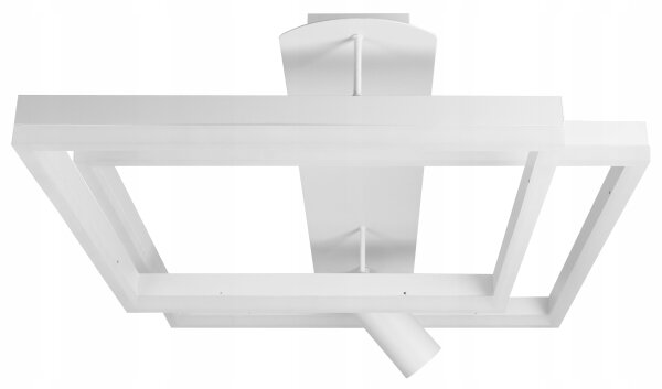 Plafonieră LED 38W/230V + 1x GU10/30W, alb