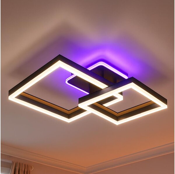 Plafonieră LED RGBW reglabilă LED/75W/230V 3000-6500K + telecomandă