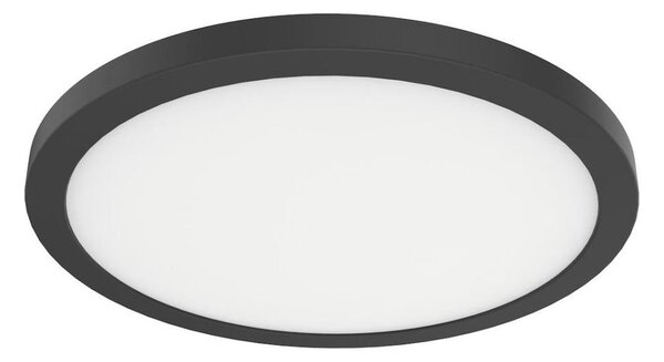 Plafonieră LED EVORA, 18 W, 230 V, temperatură de culoare 3000/4000/6000 K (reglabilă), diametru 22,5 cm, negru