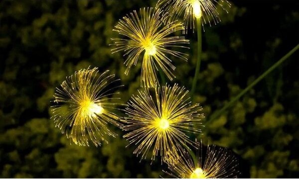 Lampă solară decorativă cu senzor 6xLED/1,2V 3000K 77 cm 600 mAh IP44