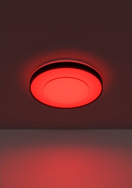 Eglo 300688 - LED RGBW corp de tavan dimabil MONTERIGGIONI-Z LED/18,5W/230V negru + telecomandă