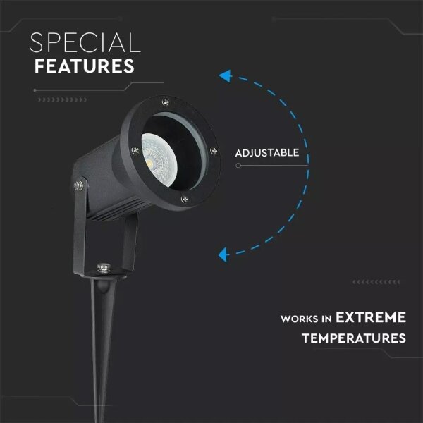 Lampă exterior 1xGU10/35W/230V IP44