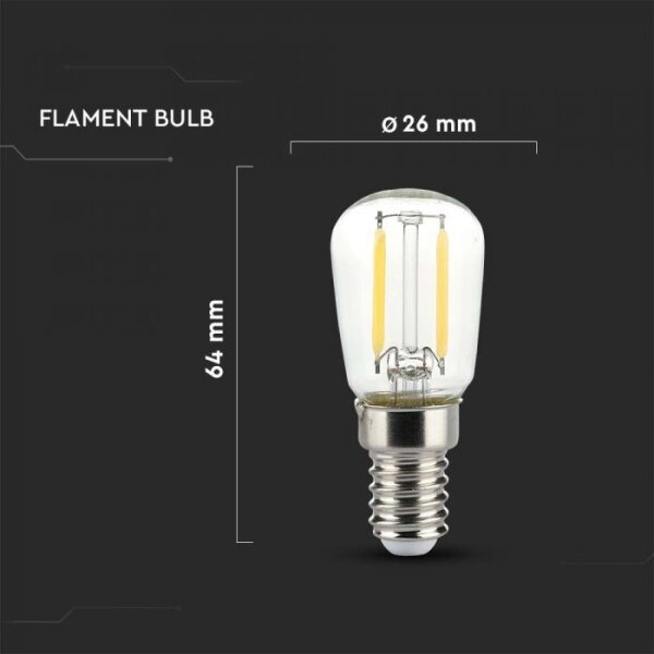 Bec LED Filament ST26 E14/2W/230V 3000K