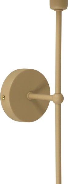 Lampă de perete MADELA 1xE14/40W/230V iută/bej