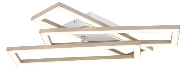 Globo 67381-24 - Plafonieră LED WILTON, 24 W, 230 V, 3000/4000/6000 K
