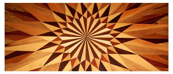Tablou - Colaj din lemn (120x50 cm)