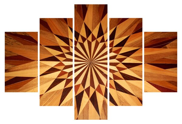 Tablou - Colaj din lemn (150x105 cm)
