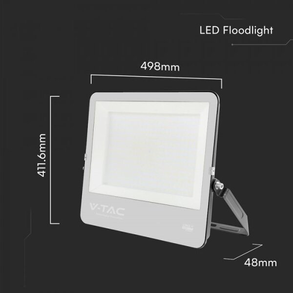 Proiector LED LED/300W/230V 4000K IP65 negru