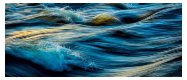 Tablou - Valuri (120x50 cm)