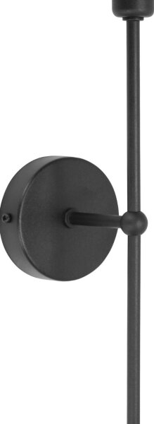 Aplica de perete MADELA 1xE14/40W/230V neagră