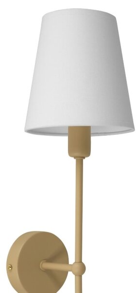 Aplica de perete MADELA 1xE14/40W/230V alb/bej