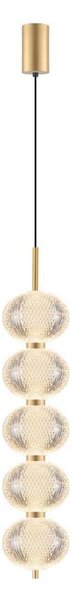 Zuma Line 003064-034756 - Lustră LED suspendată pe cablu GALATEA LED/30W/230V, auriu