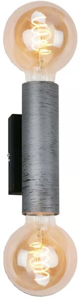 Briloner 3710-024 - Aplică de perete RETRO 2xE27/10W/230V