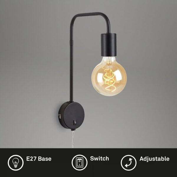 Briloner 2086-015 - Aplica de perete 1xE27/10W/230V