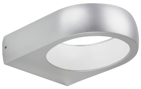 Telefunken 320204TF - Aplică de perete LED pentru exterior, LED/6,5W/230V IP44, crom mat