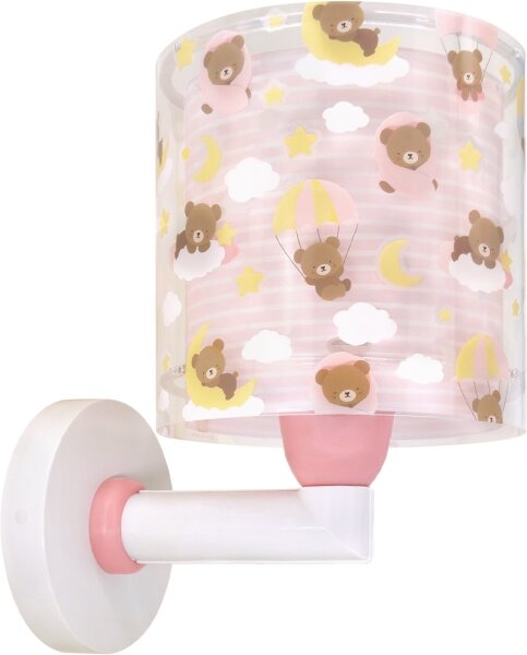 Dalber 41579S - Aplică de perete pentru copii BABY TEDDY, 1xE27/15W/230V, roz