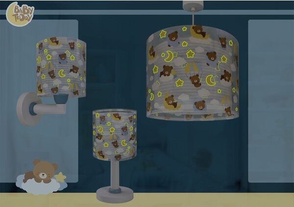 Dalber 41571T - Lampă LED pentru copii BABY TEDDY, 1xG4/4W/230V, albastră