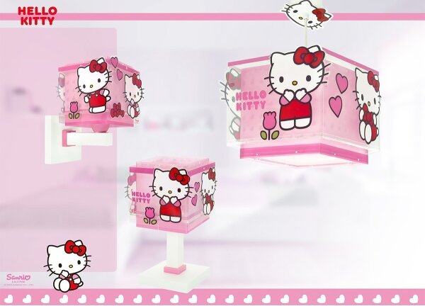 Lustră pentru copii HELLO KITTY Dalber 73262, 1xE27/15W/230V, roz