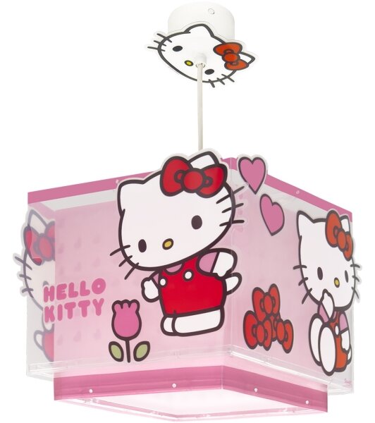 Lustră pentru copii HELLO KITTY Dalber 73262, 1xE27/15W/230V, roz