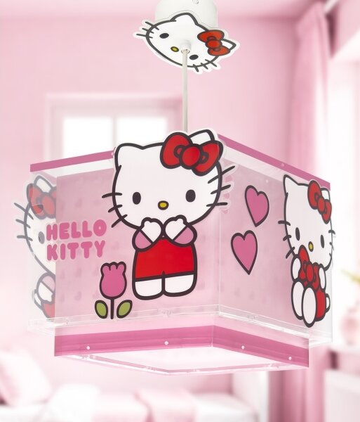 Lustră pentru copii HELLO KITTY Dalber 73262, 1xE27/15W/230V, roz