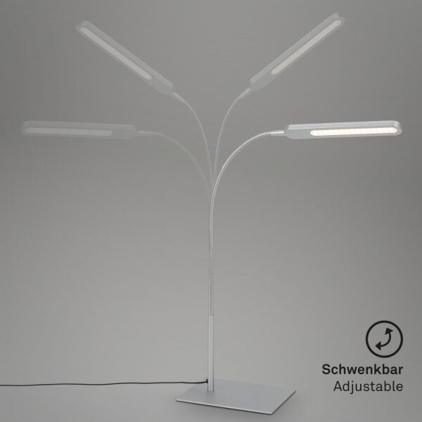 Lampă LED dimabilă de masă Briloner 7389-014 SERVO LED/8W/230V 3000/6500K
