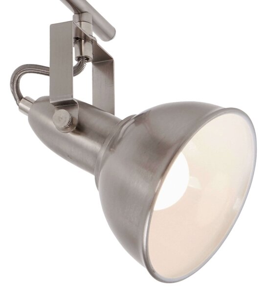 Briloner 2049-042 - Corp de iluminat cu spoturi 4xE14/40W/230V, argintiu
