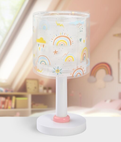 Veioză pentru copii Dalber 41191 RAINBOW 1xE14/8W/230V multicoloră