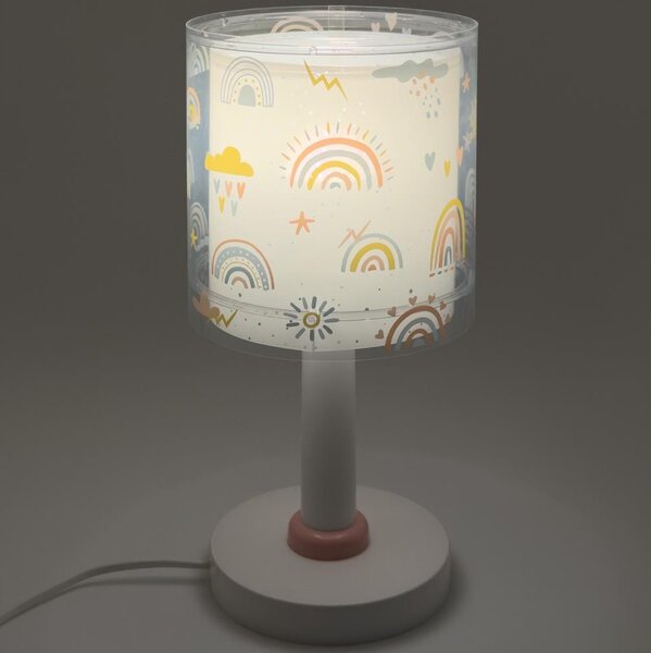 Veioză pentru copii Dalber 41191 RAINBOW 1xE14/8W/230V multicoloră