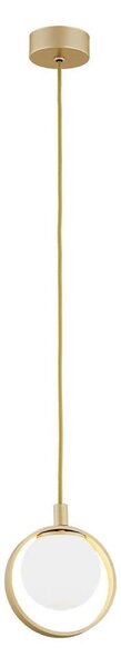 Argon 8257 - Lustră SATURNIA suspendată pe cablu, 1xG9/6W/230V, auriu