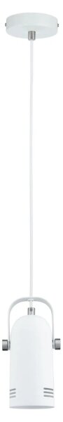 Paulmann 79767 - Lustră LAVEA LED RGBW 1xE27/9W, 230V, pe cablu, albă