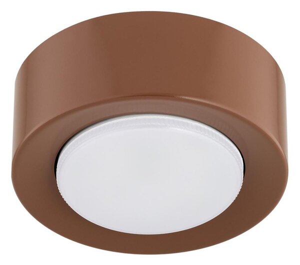 Argon 8916 - Plafonier ELORA, 1x soclu GX53 (7 W, 230 V), diametru 11 cm, culoare teracotă