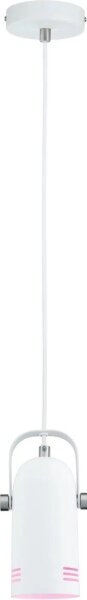 Paulmann 79767 - Lustră LAVEA LED RGBW 1xE27/9W, 230V, pe cablu, albă