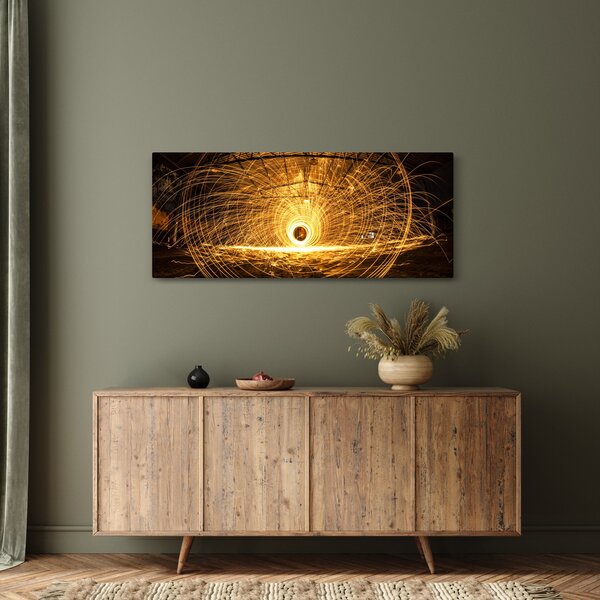 Tablou - Disc luminos (120x50 cm)