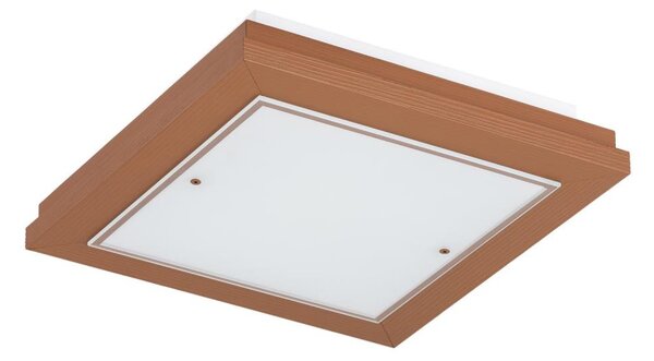 Argon 7268 - Plafonieră TABOR 2xE27/15W/230V 32x32 cm teracotă