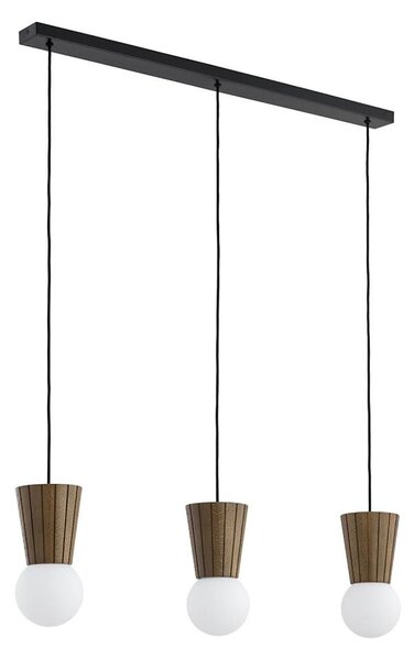 Argon 6358 - Lustră pentru baie VOLANTE, suspendată pe cablu, 3xG9/6W/230V IP44, maro