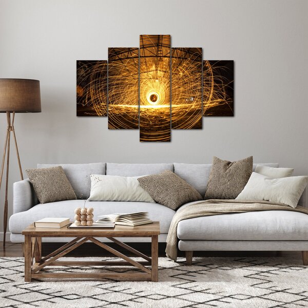 Tablou - Disc luminos (150x105 cm)