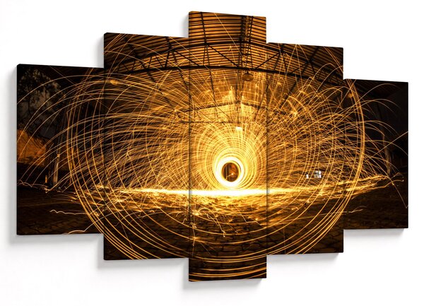Tablou - Disc luminos (150x105 cm)