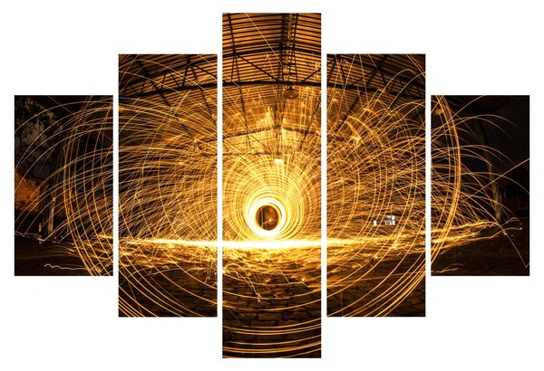 Tablou - Disc luminos (150x105 cm)