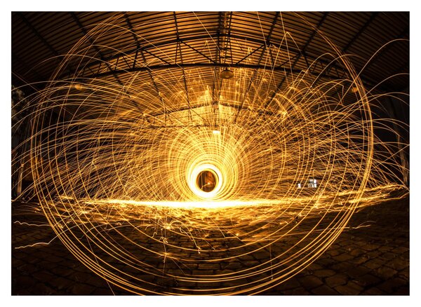 Tablou - Disc luminos (70x50 cm)