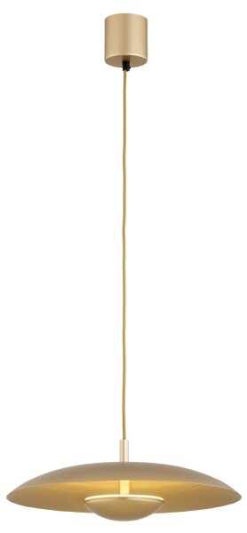 Argon 8869 - Lustră LED suspendată pe cablu BOLTON LED/12,5W/230V 3000K aurie