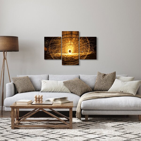 Tablou - Disc luminos (90x60 cm)