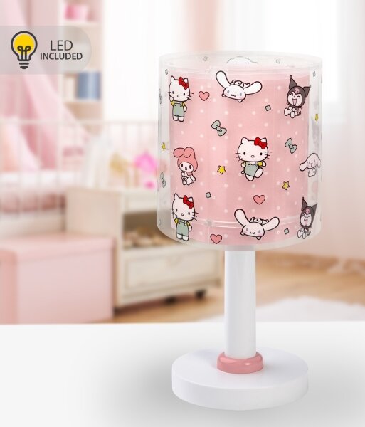 Dalber 41251 - Lampă LED pentru copii HELLO KITTY&FRIENDS 1xG4/4W/230V roz