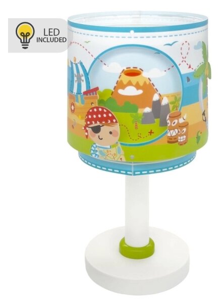 Dalber 60651N - Lampă de veghe LED pentru copii PIRATE ISLAND 1xG4/4W/230V, multicoloră